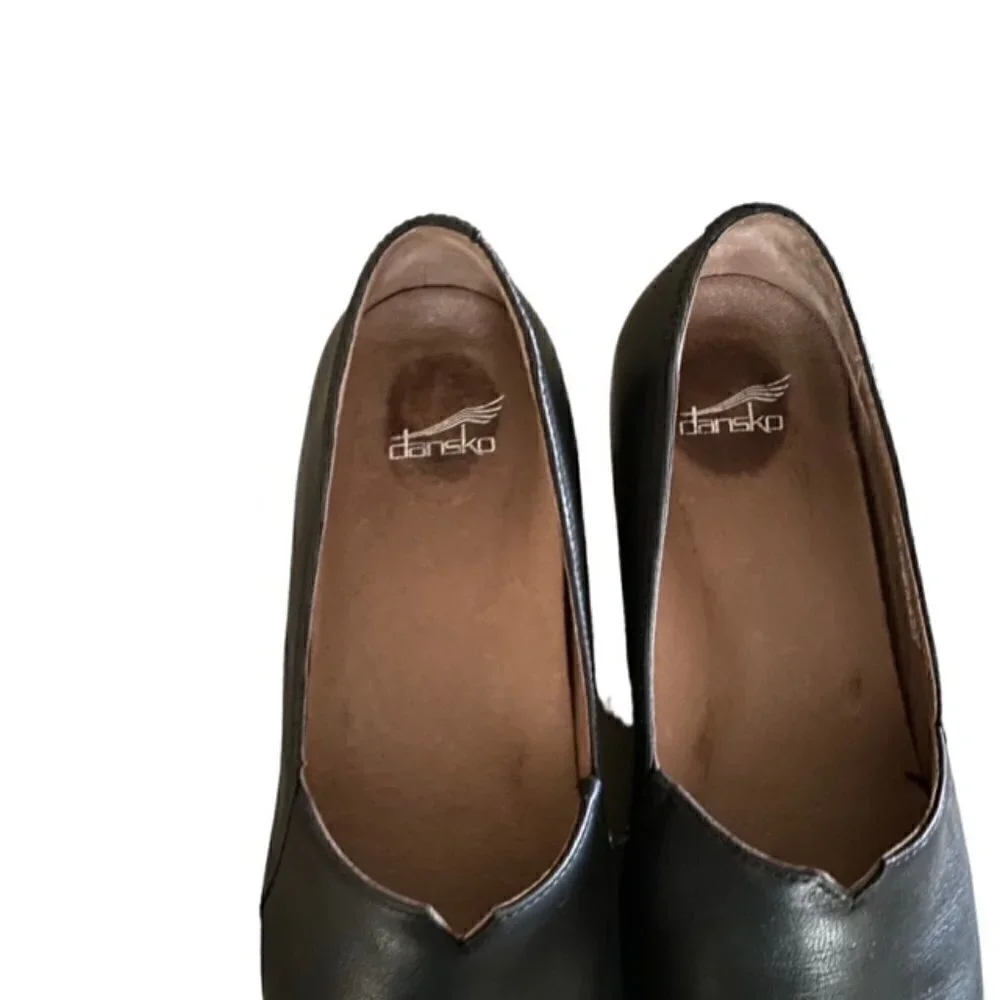 Dansko Liliana Black Burnished Nubuck Shoe 40
